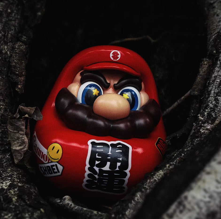 SUPER DARUMA マリオ ダルマ フィギュア 赤 レア フィギュア専門店