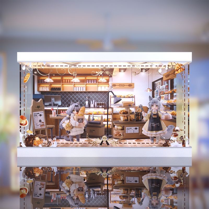 フィギュア専門店 -ソダチトイズ / RIBOSE ティータイム キャッツ