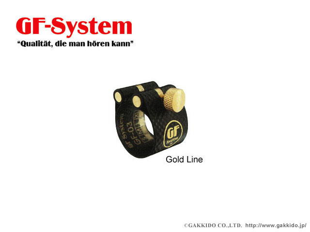 GF-System アルトサックス用リガチャー 【Gold Line】 - ヴィンテージ