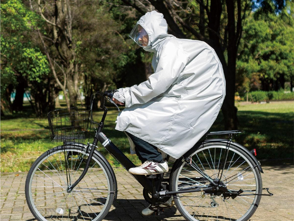 新リュックが背負えるレインコート ｜パーツ・用品・自転車商品