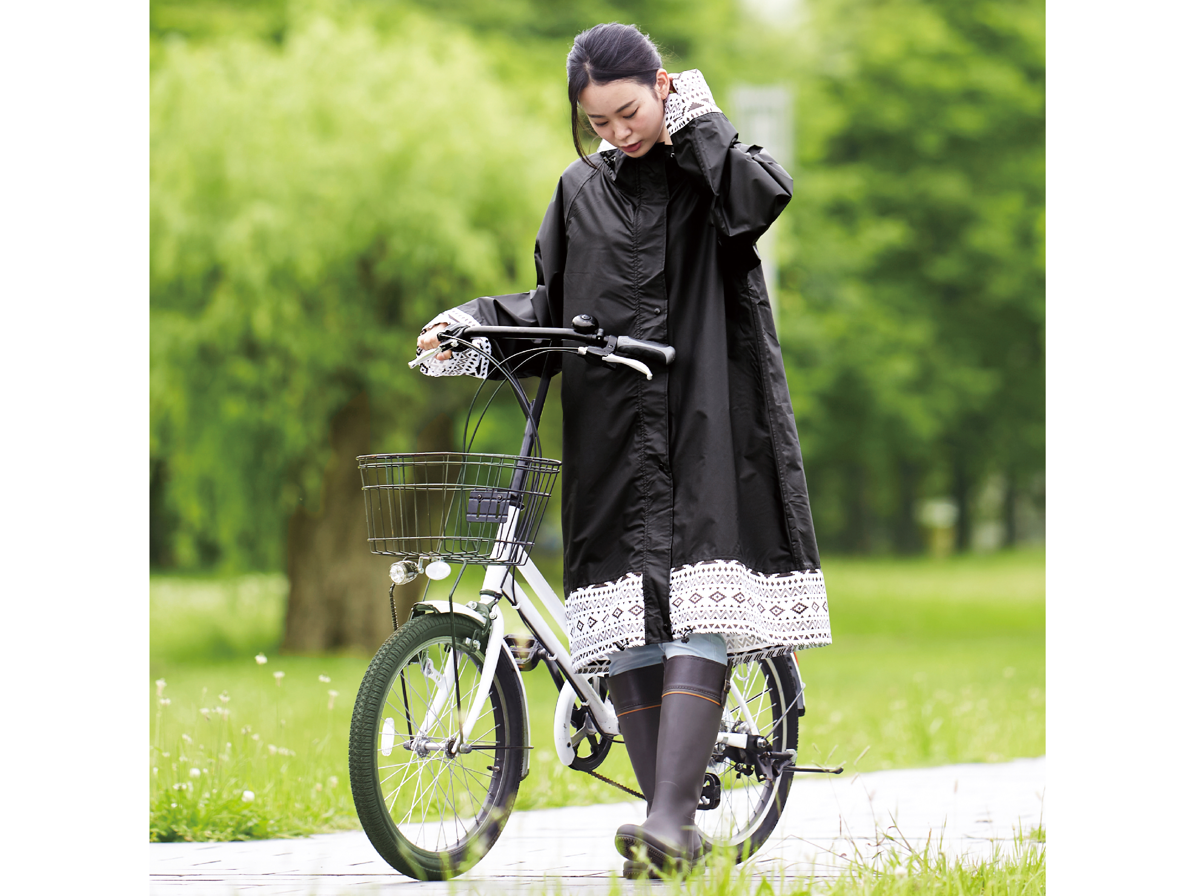 HARAINY BICYCLE RAIN WEAR バイシクルレインウェア エスニック