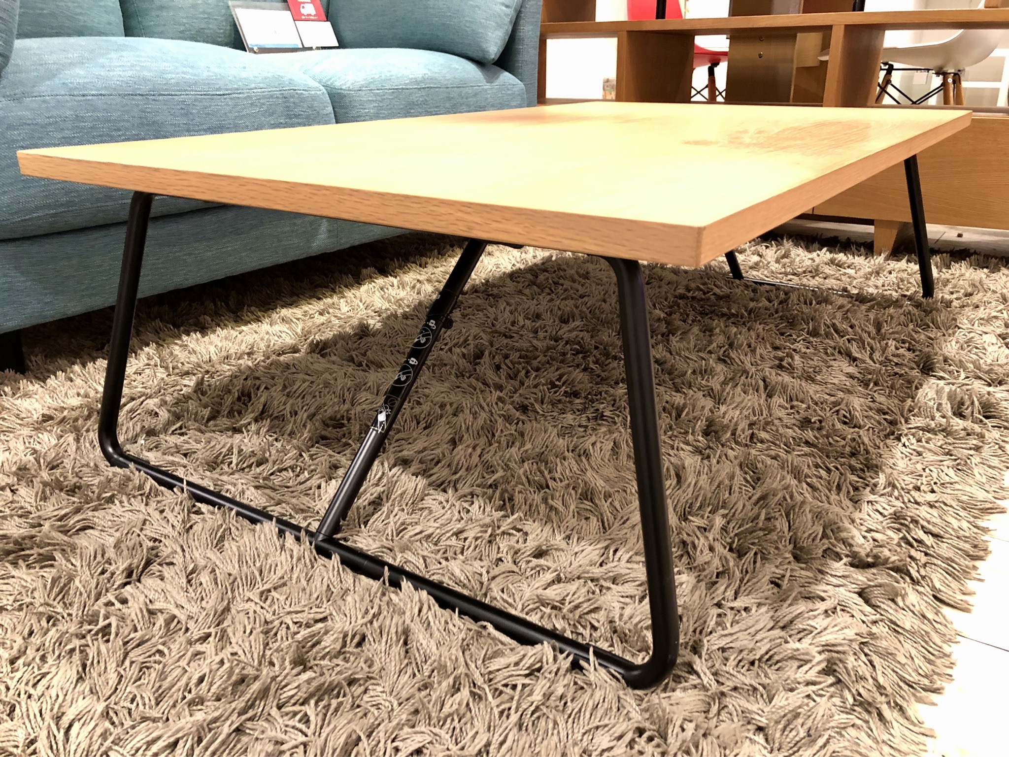 無印良品 折りたたみローテーブル オーク材 買取しました。 | 愛知と