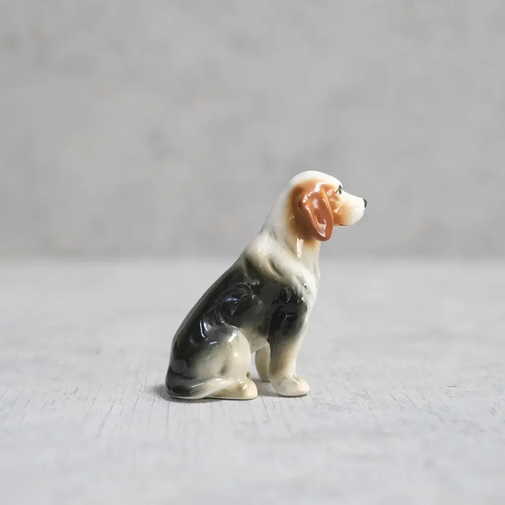 アンティーク 犬のフィギュリン 陶器人形 イギリス 置物 | 雑貨と