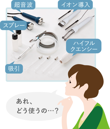 美顔器の使い方 ミニ動画講座 | 業務用エステ・理美容品・ネイル・整体