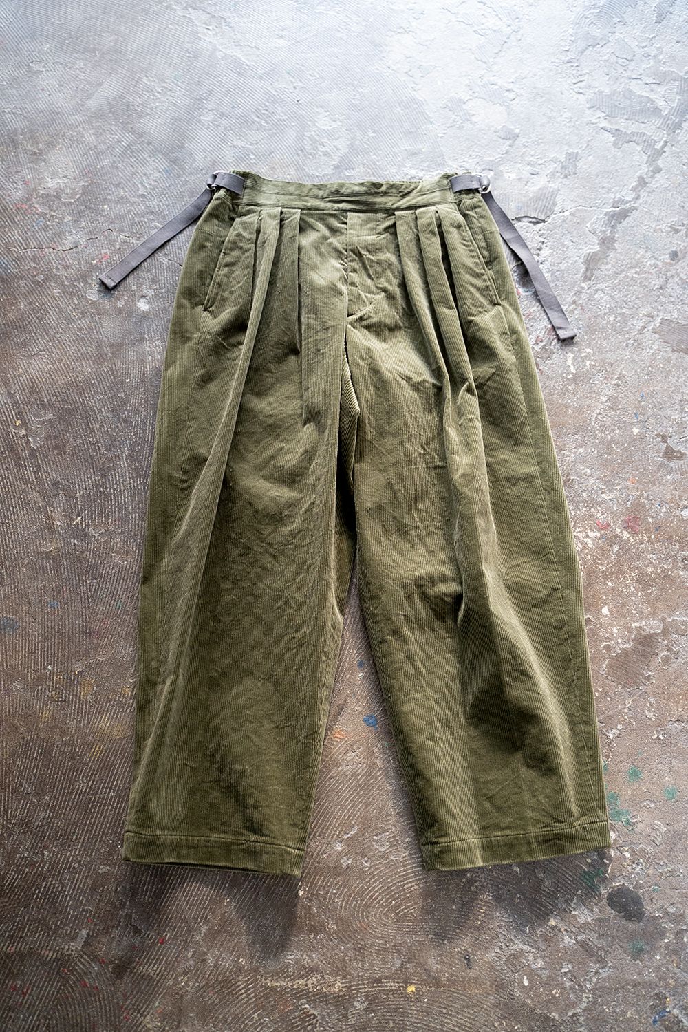 SAYATOMO - Hakama Akane Corduroy Pants/ハカマアカネコーデュロイ