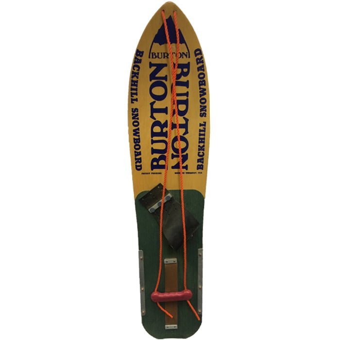 VINTAGE 1980 BURTON BACKHILL B – Salty Peaks Snowboard Shop
