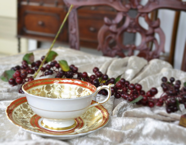 専用 イギリス パラゴン 1950年代 コ—ヒ—カップ＆ソ—サ—2客セット