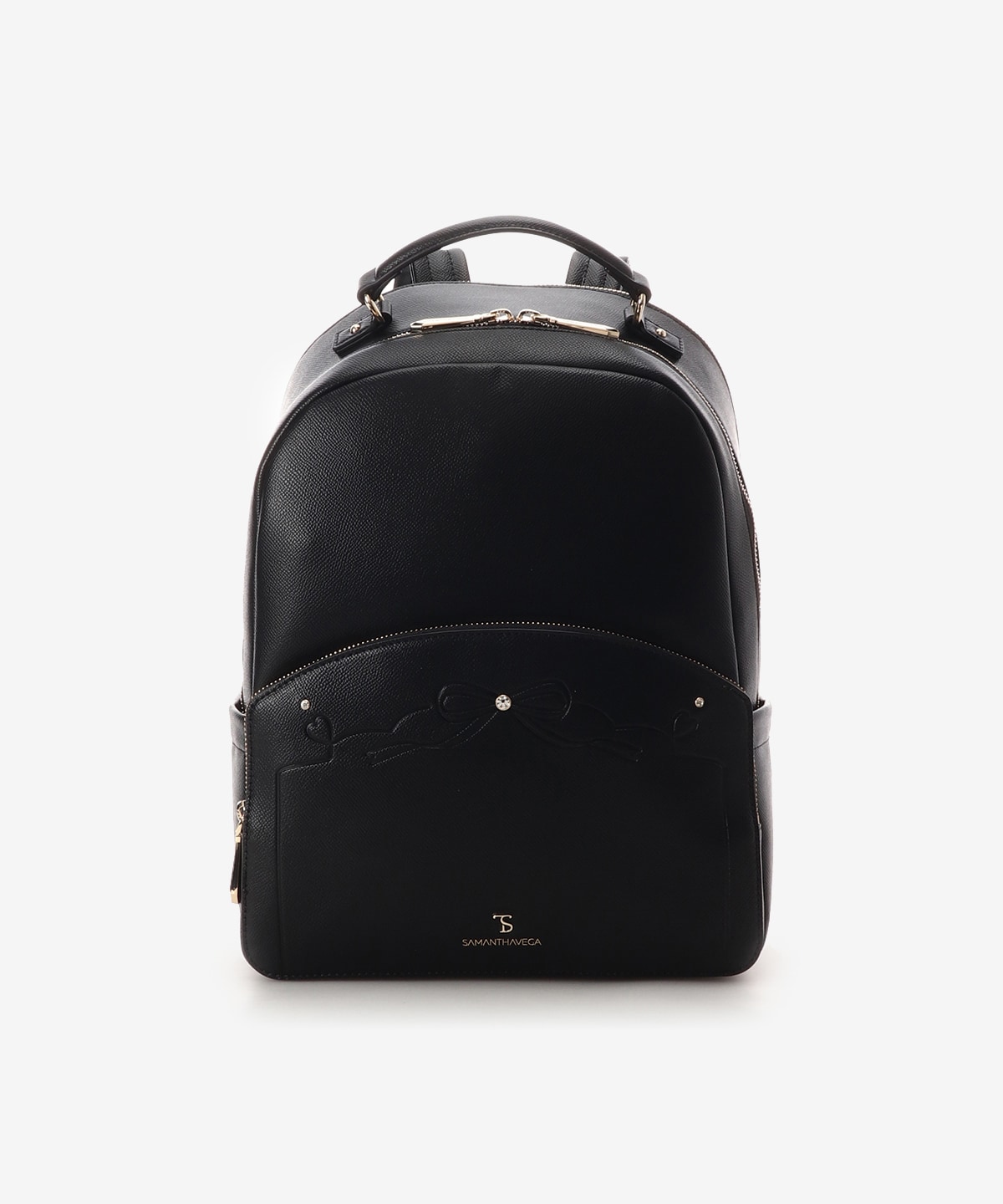 エンボスリボンリュック(FREE ブラック): SAMANTHAVEGAサマンサタバサ