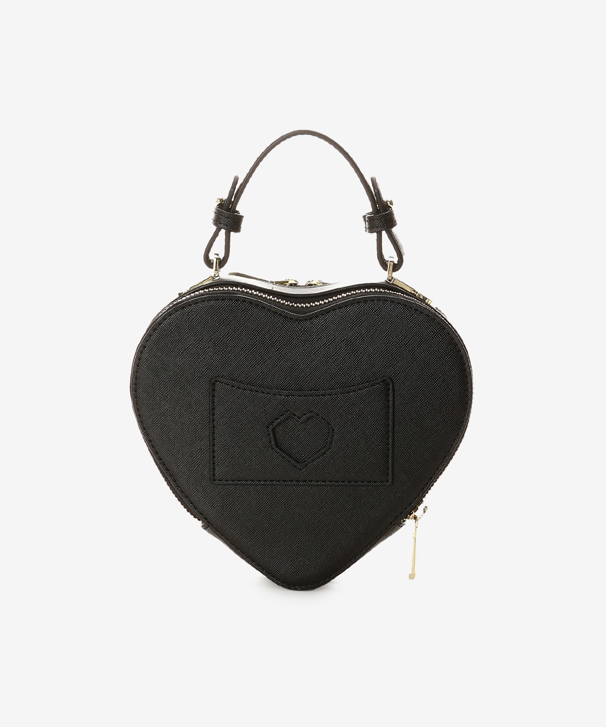 ハート型ショルダーバッグ(FREE ブラック): SAMANTHAVEGAサマンサ