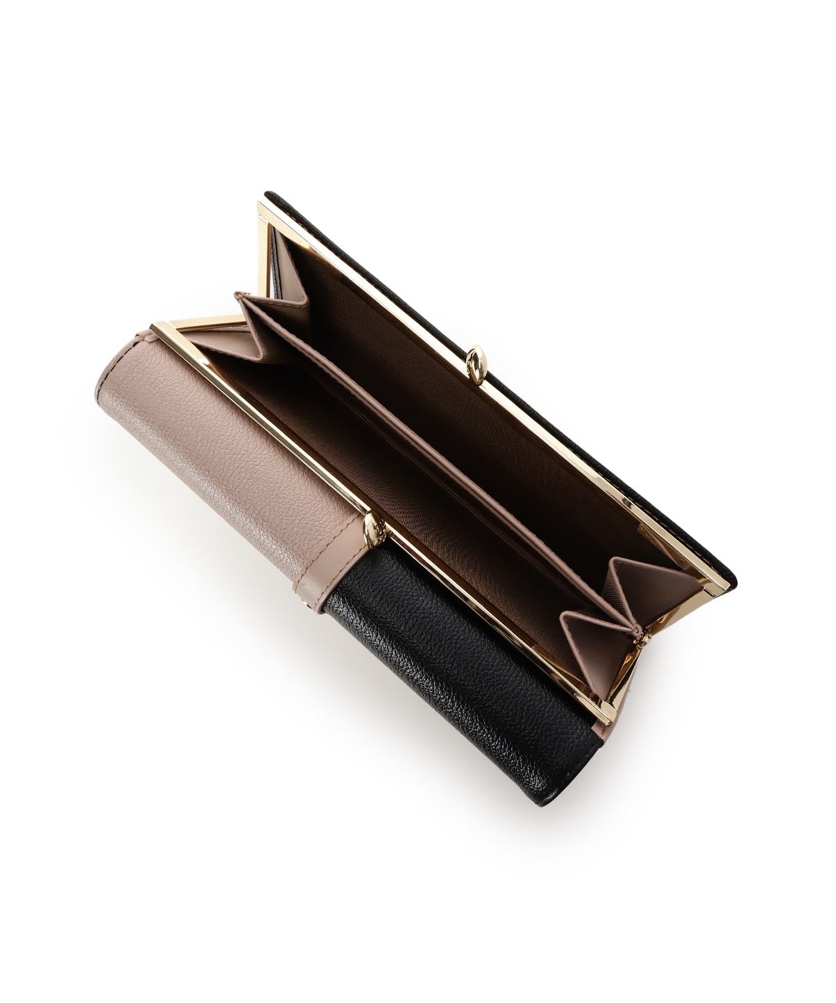 バイカラーフロントベルト 長財布(FREE ブラック): Samantha Thavasa