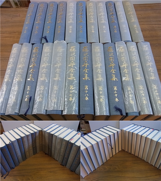 藤沢周平全集（本巻23冊揃）を埼玉県三郷市にて。時代歴史小説は大歓迎