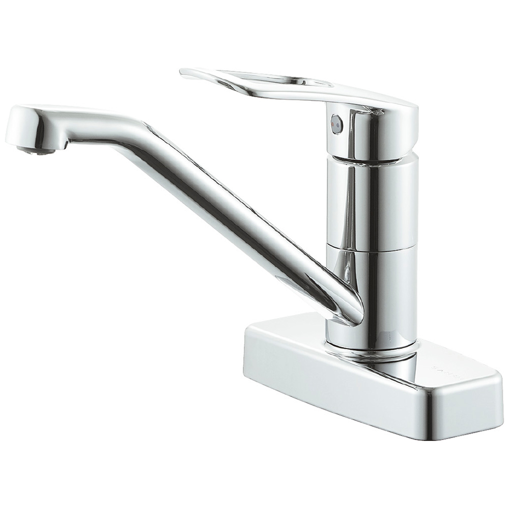 KVK カクダイ LIXIL SANEI シングルレバー混合水栓 ❶❷❸❹セット