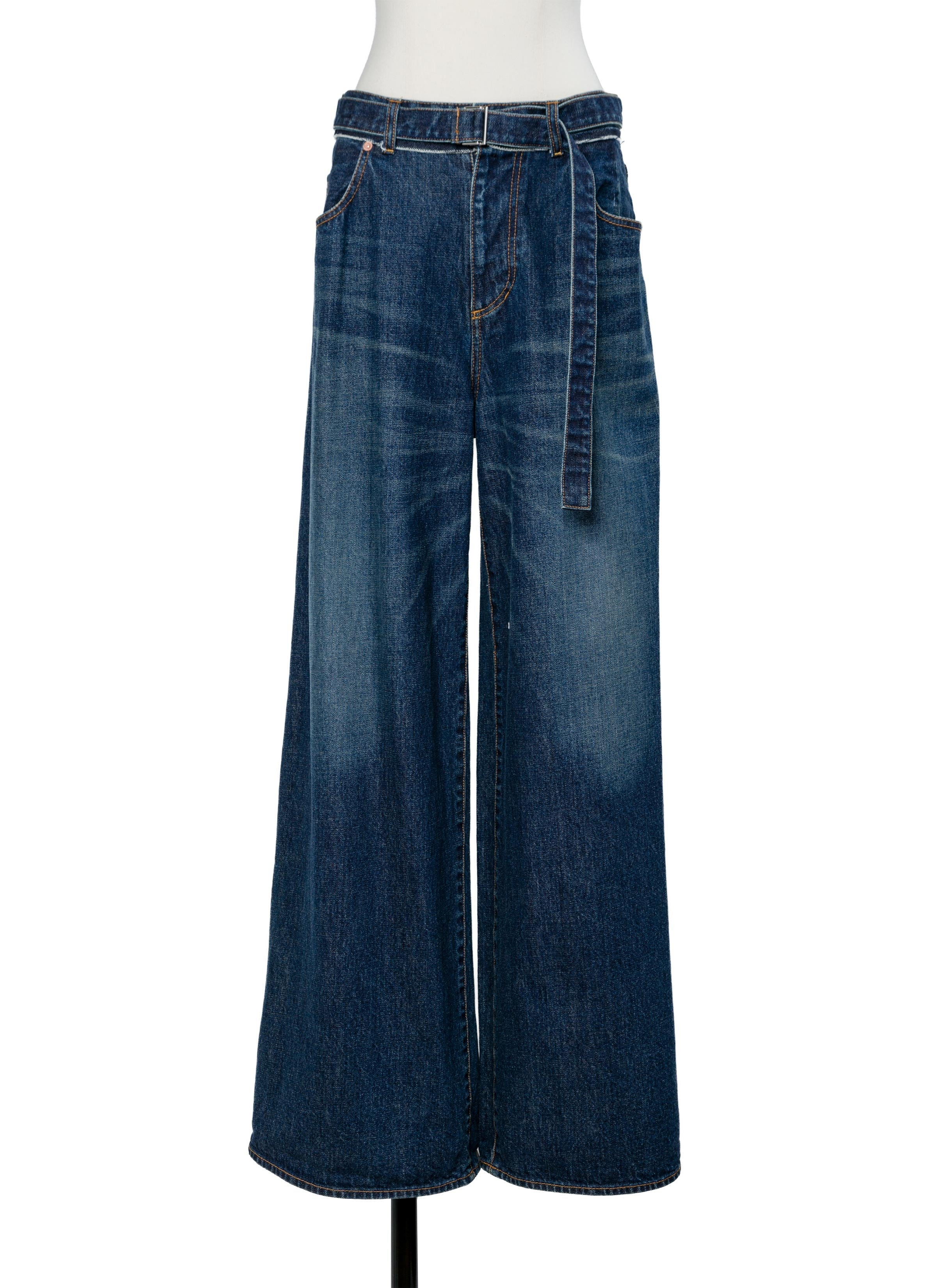 Wide Denim Pants | sacai Official Store サカイ オフィシャル