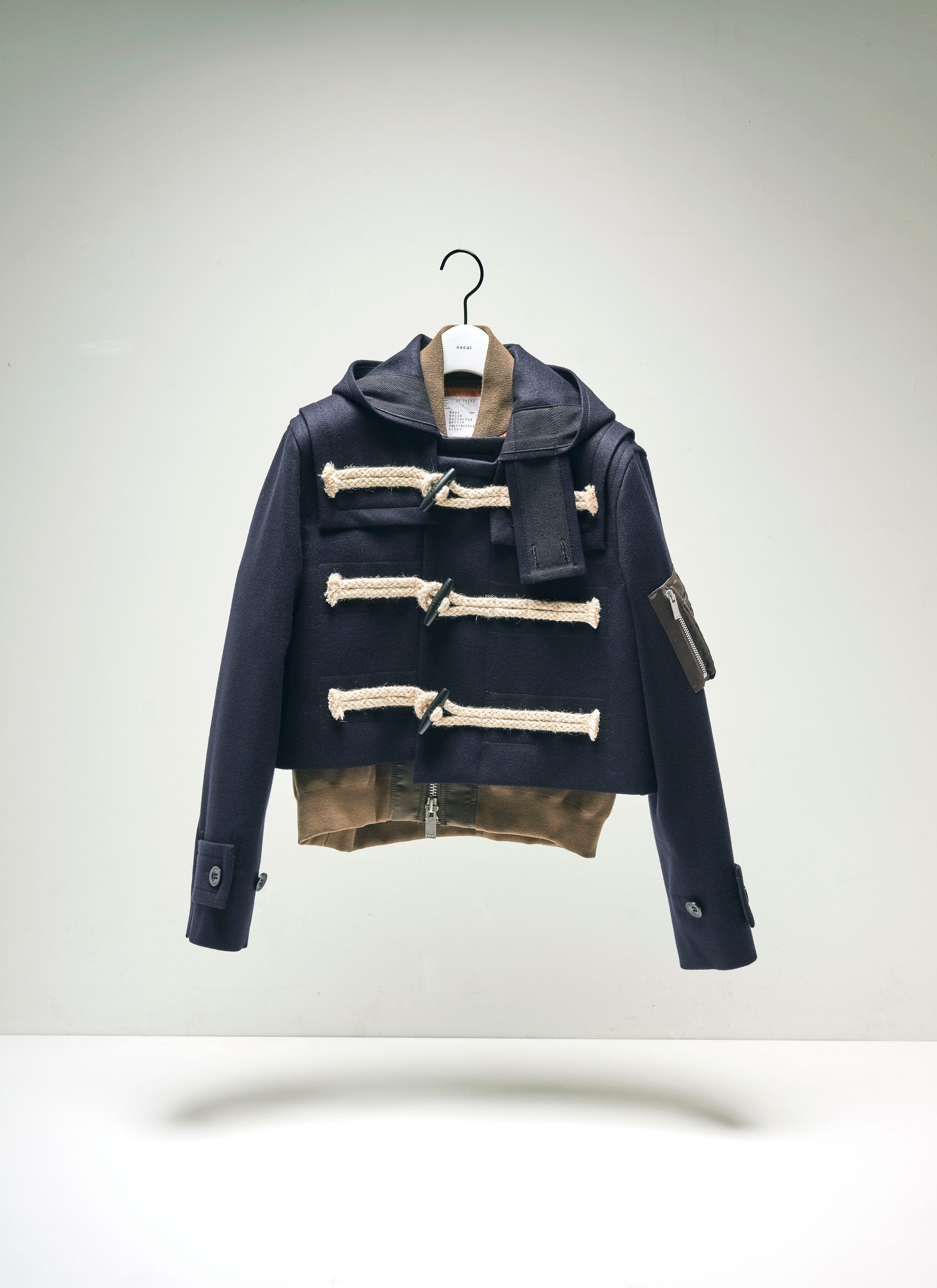 Wool Melton Blouson | sacai Official Store サカイ オフィシャル