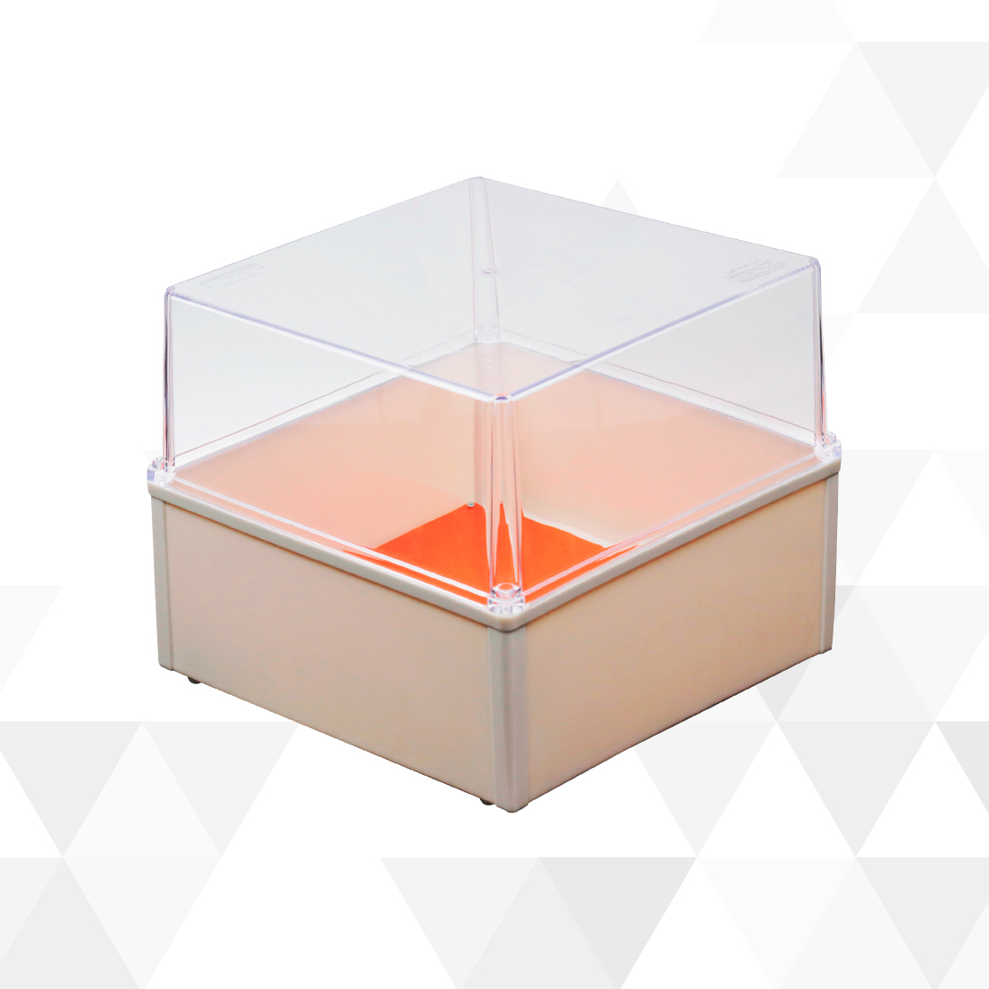 Caixa Plástica 200x200X160MM Cinza/TR IP66 - Schuhmacher Materiais