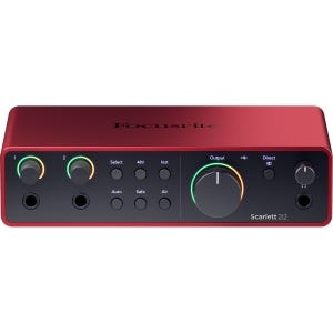 Focusrite Scarlett Solo 4th Gen USB Audio Interface