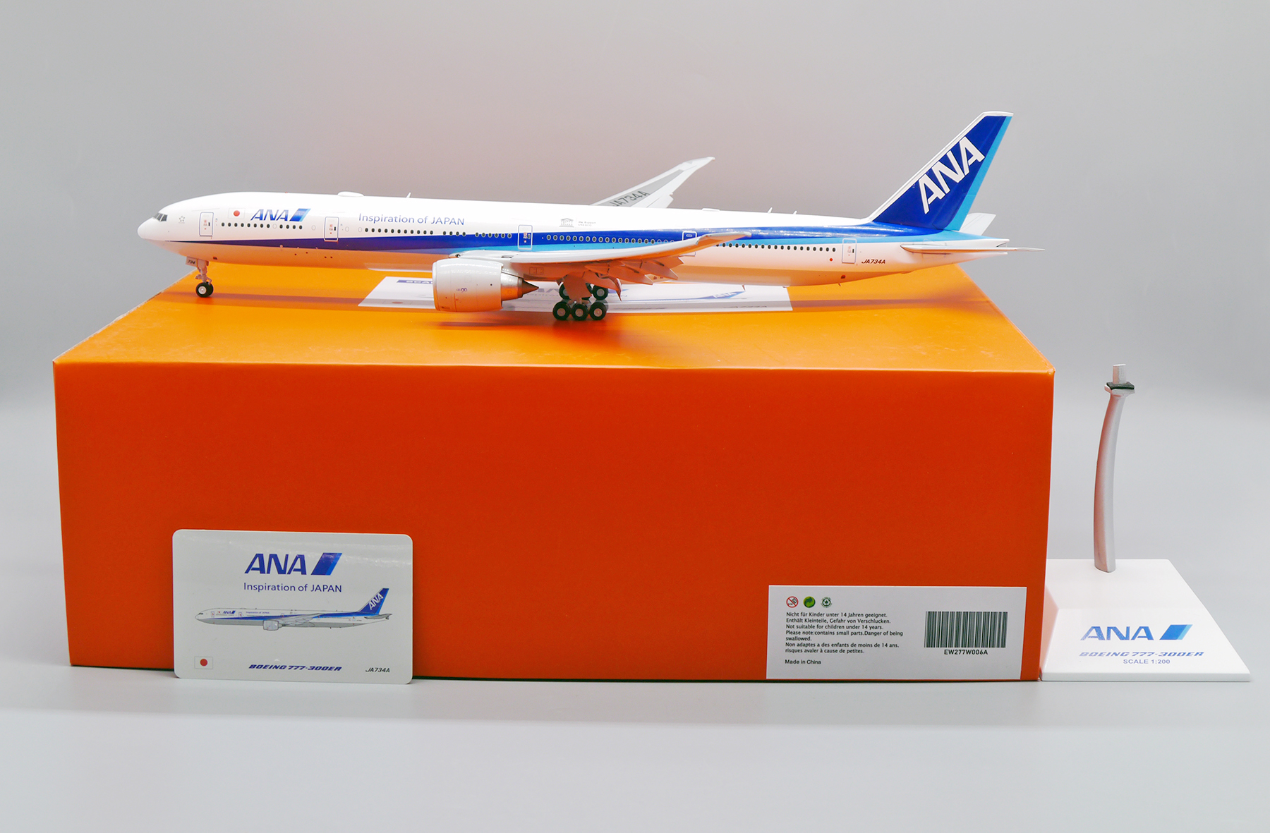 航空機・ヘリコプター JFOX 1/200 ANA 777-200 航空機・ヘリコプター