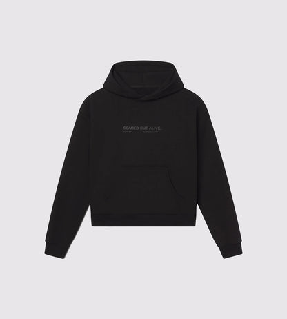 Los Angeles Hoodie - Black Out – Scared But Alive.