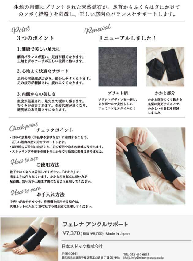 日本メドックのフェレナ・リフトアップ商品