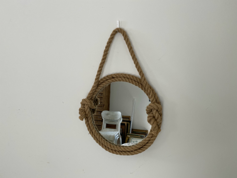SETT F. ONLINE SHOP / Audoux Minet Style mirror in Rope