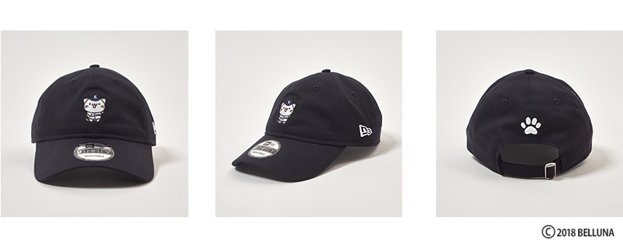 7/20(土)販売開始】NEW ERA×べるーにゃコラボキャップ/LIONSガチャにも