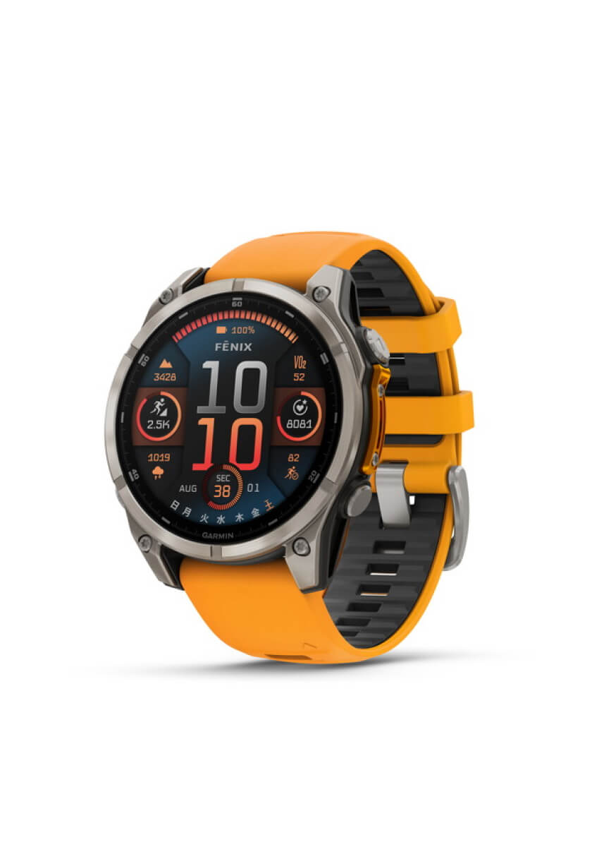 fenix 8 Sapphire AMOLED 47mm Orange - 精光堂 -SEIKODO- 輸入時計