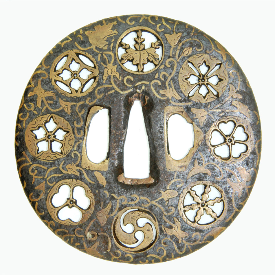 鍔 無銘 与四郎2 (TU-070713)｜刀・日本刀の販売なら日本刀専門店の