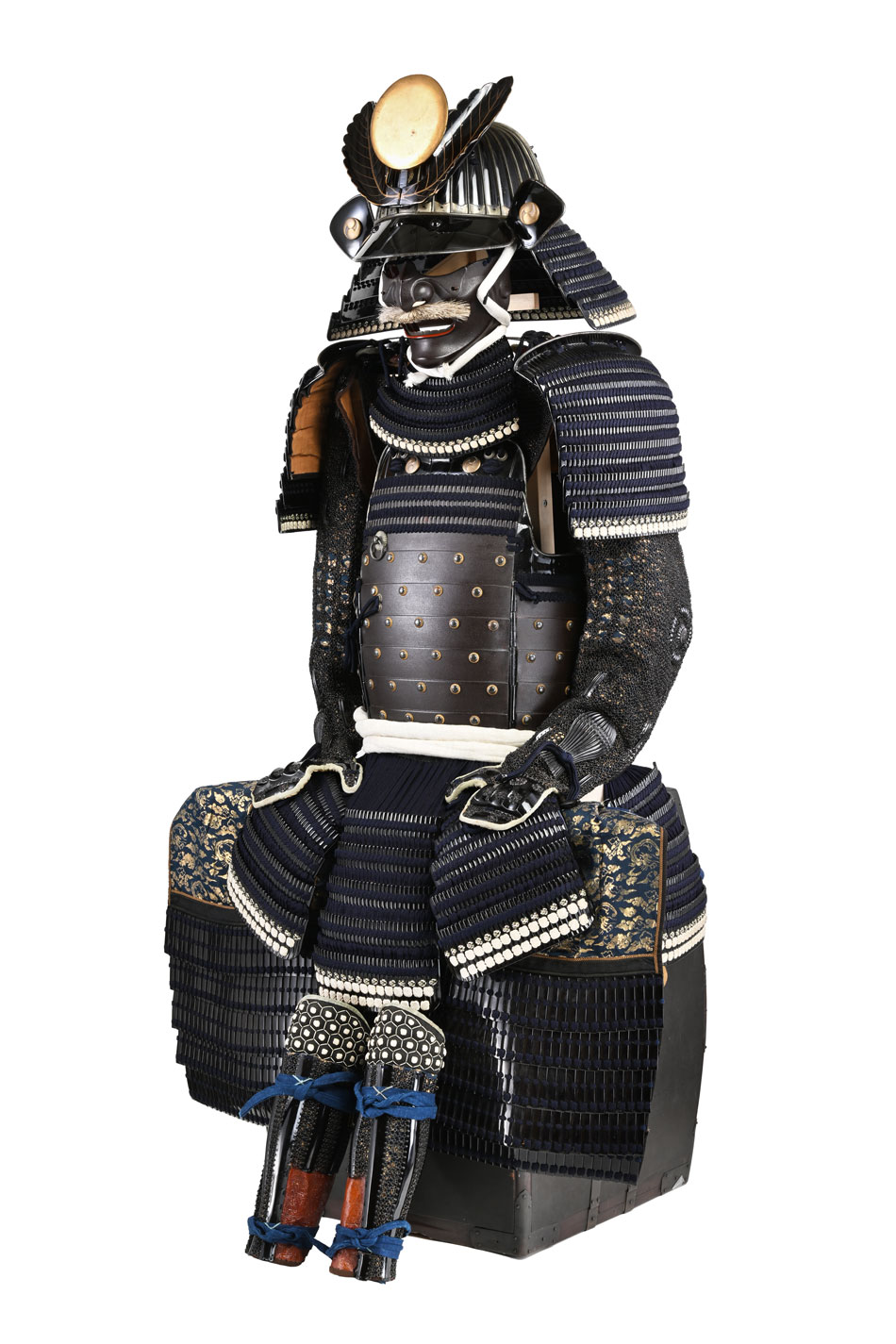 甲冑/鎧 鉄錆色漆塗鋲綴桶側五枚胴具足（BU-020125）｜刀・日本刀の