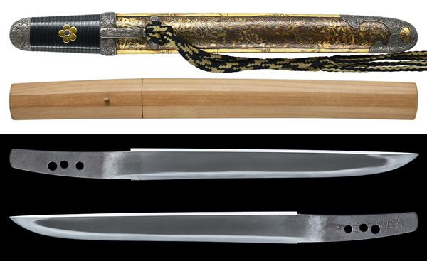 小柄 無銘 加賀後藤 牡丹獅子図小柄（KO-010320）｜刀・日本刀の販売