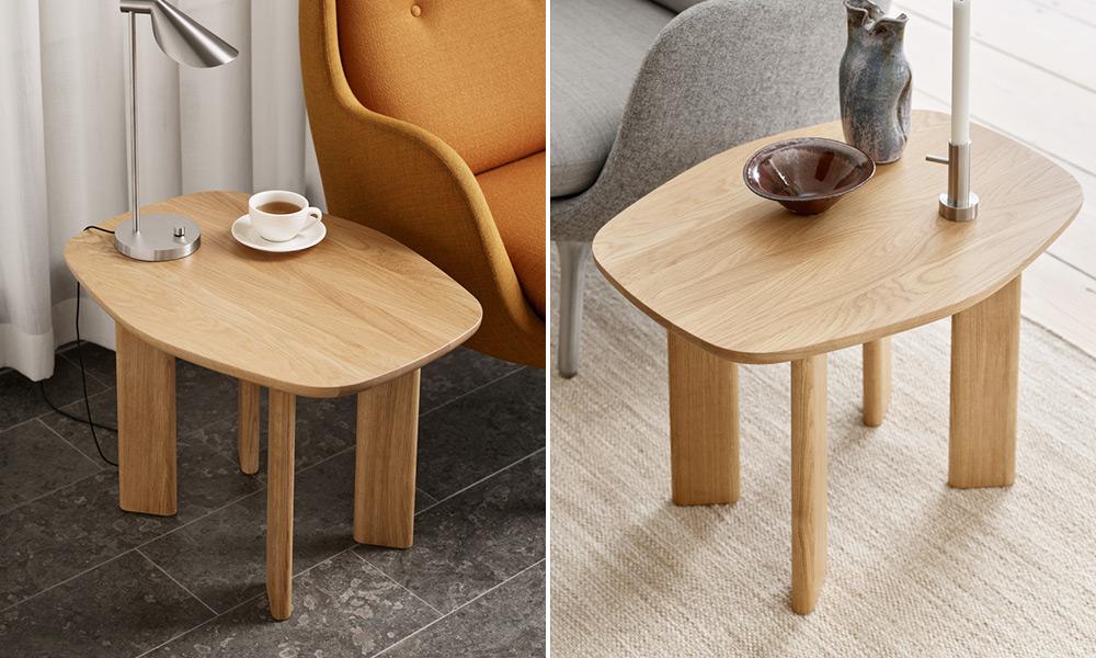 アナログ サイドテーブル JH43A / オークFRITZ HANSEN（フリッツ
