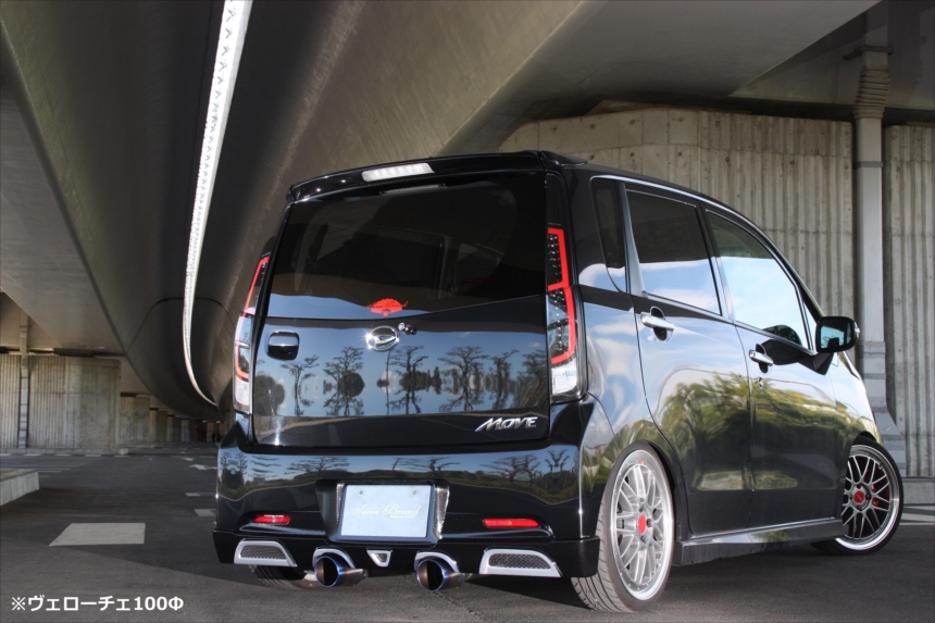LA100S ムーヴカスタム K-car専用マフラー｜自動車用パーツ、マフラー