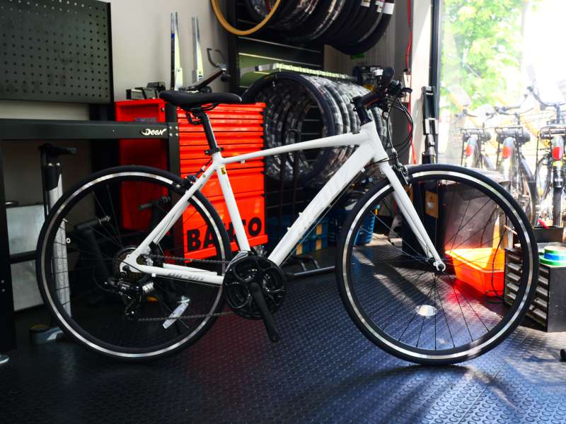 AIR ON クロスバイク レッド小さめサイズ