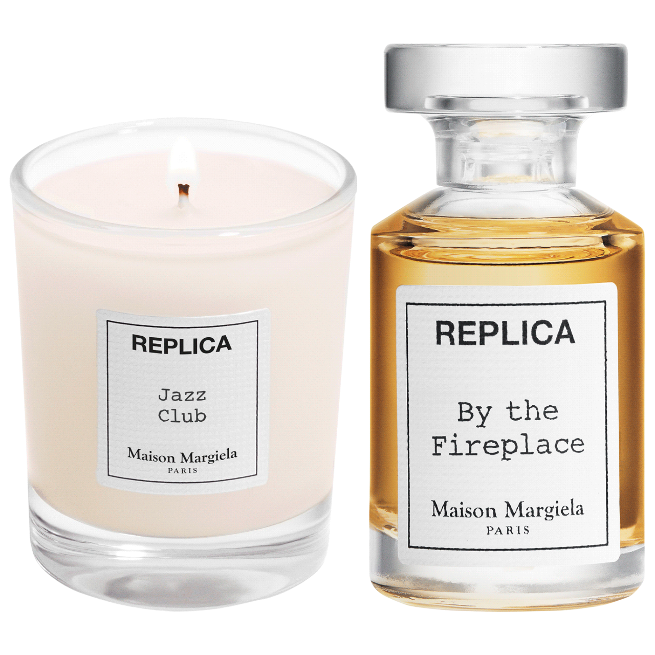 Replica By the Fireplace 7mL & Replica Jazz Club Candle Mini