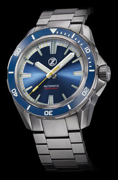 Zelos Swordfish Cobalt Blue NH35 - SeriousWatches.com