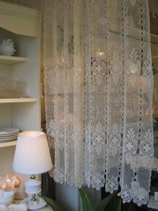 SEA MOON - フランスレース・カフェカーテン