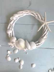 SEA MOON - SEA LIFE - Shell Wreath