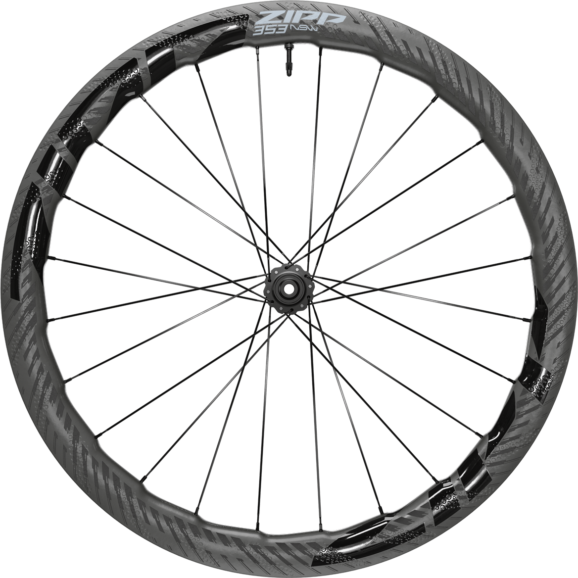 Zipp 353 NSW Tubeless Disc 700c Front - Massachusetts Bike Shop