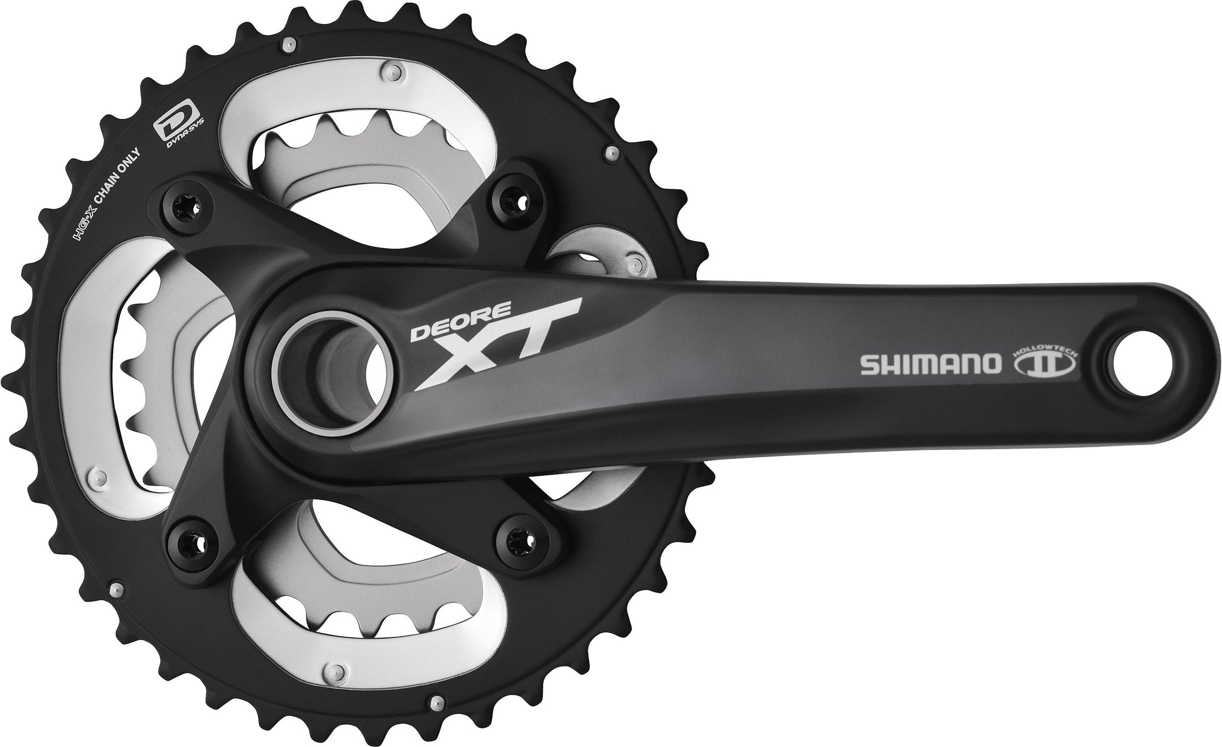 Shimano Deore XT Dyna-Sys 10-speed Crankset - Simpson's Fitness
