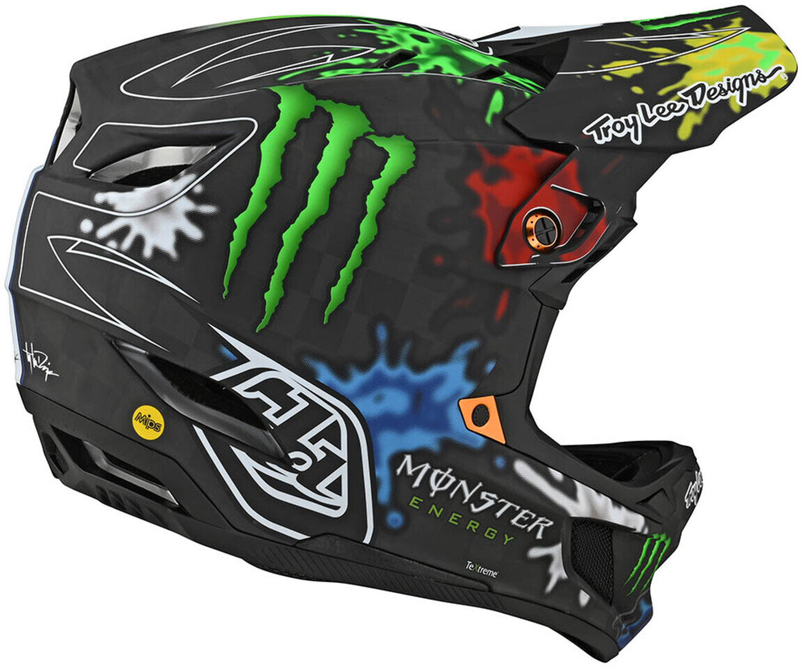 Troy Lee Designs D4 Carbon Monster Zink Helmet - Northstar Bicycle