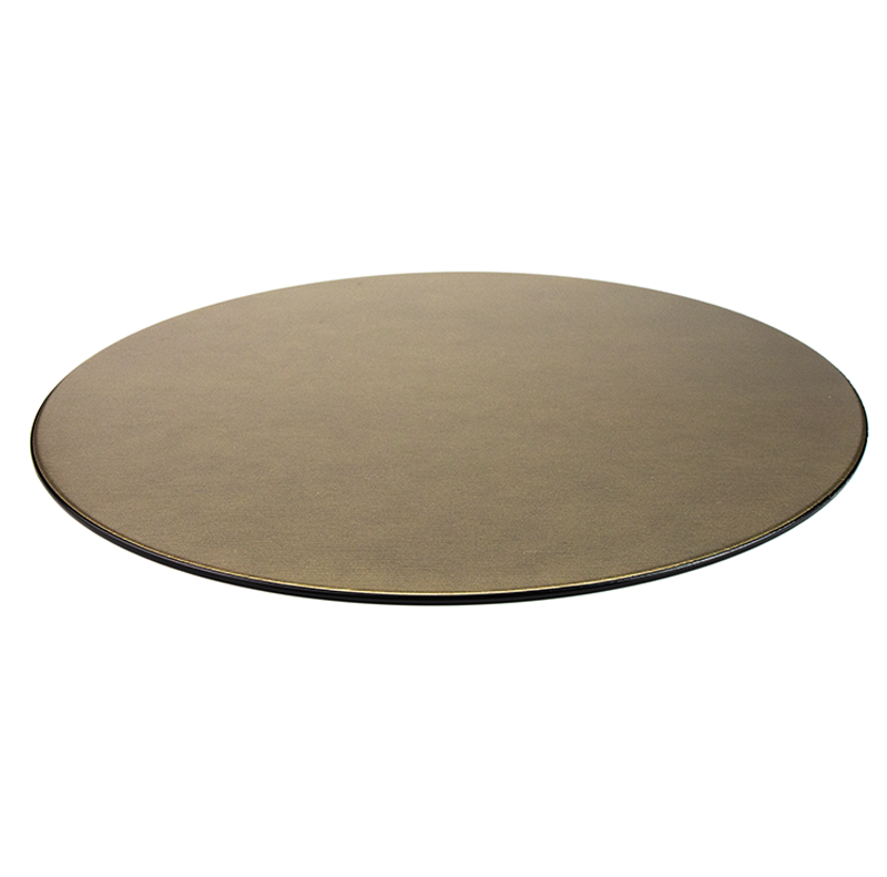 膳お盆・お膳-越前塗 丸プレイスマット シルバー［1枚］ | 越前漆器粂治郎