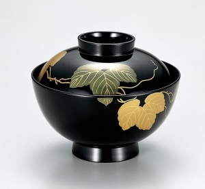 吸物椀お椀-越前塗 蔦 吸物椀［5客］ | 越前漆器粂治郎