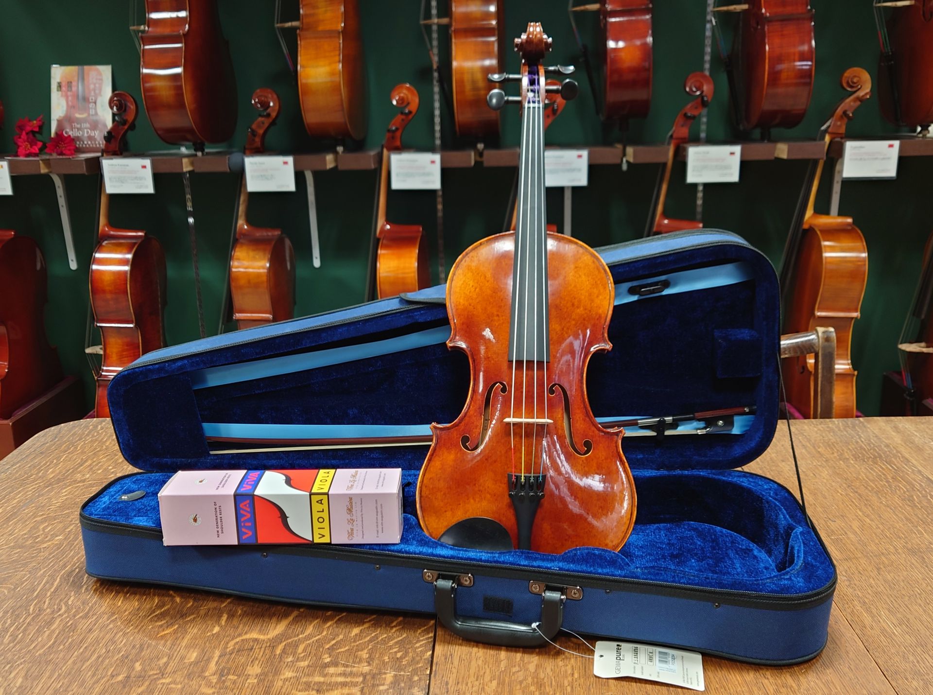 原田ブログ】入門ヴィオラセット新製品：Fiumebianca M-80SET レビュー