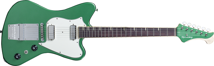 KAMINARI GUITARS × HISTORY 初のコラボレーションモデルギター 2016年