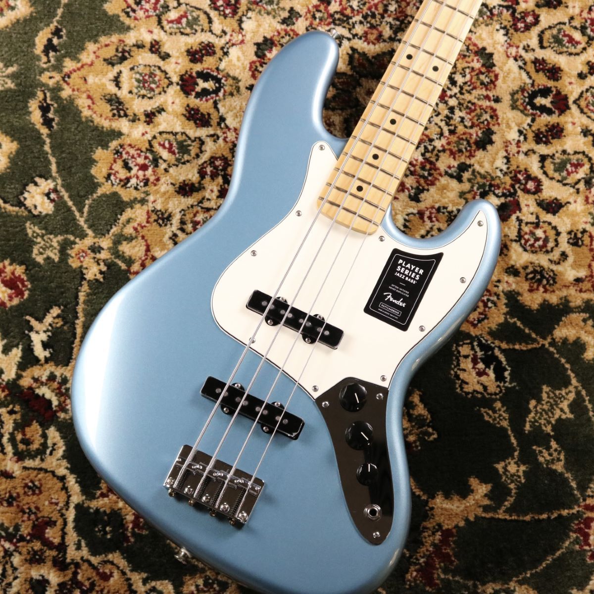 ジャズベース】Fender Player Jazz Bass, Maple Fingerboard, Tidepool
