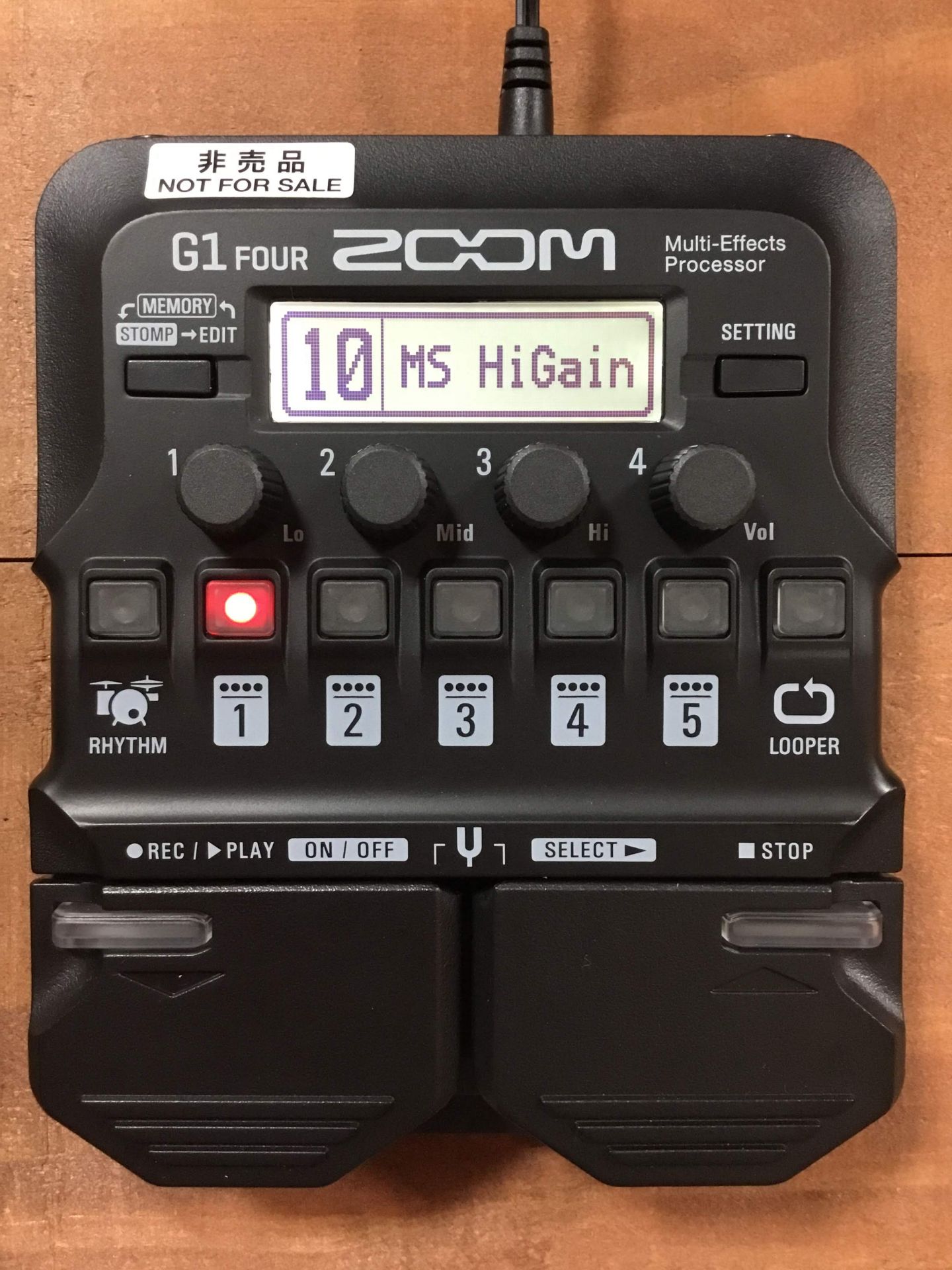レビュー】ギター用マルチ ZOOM G1 FOURがエフェクター入門者にお