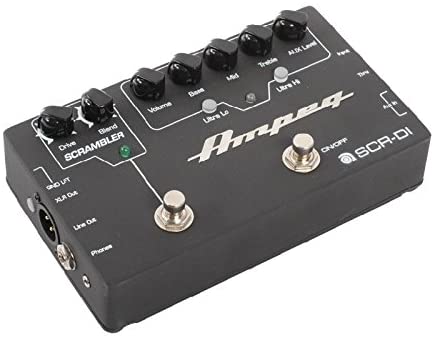 直感でサウンドメイクが可能なプリアンプ”Ampeg SCR-DI”が新入荷