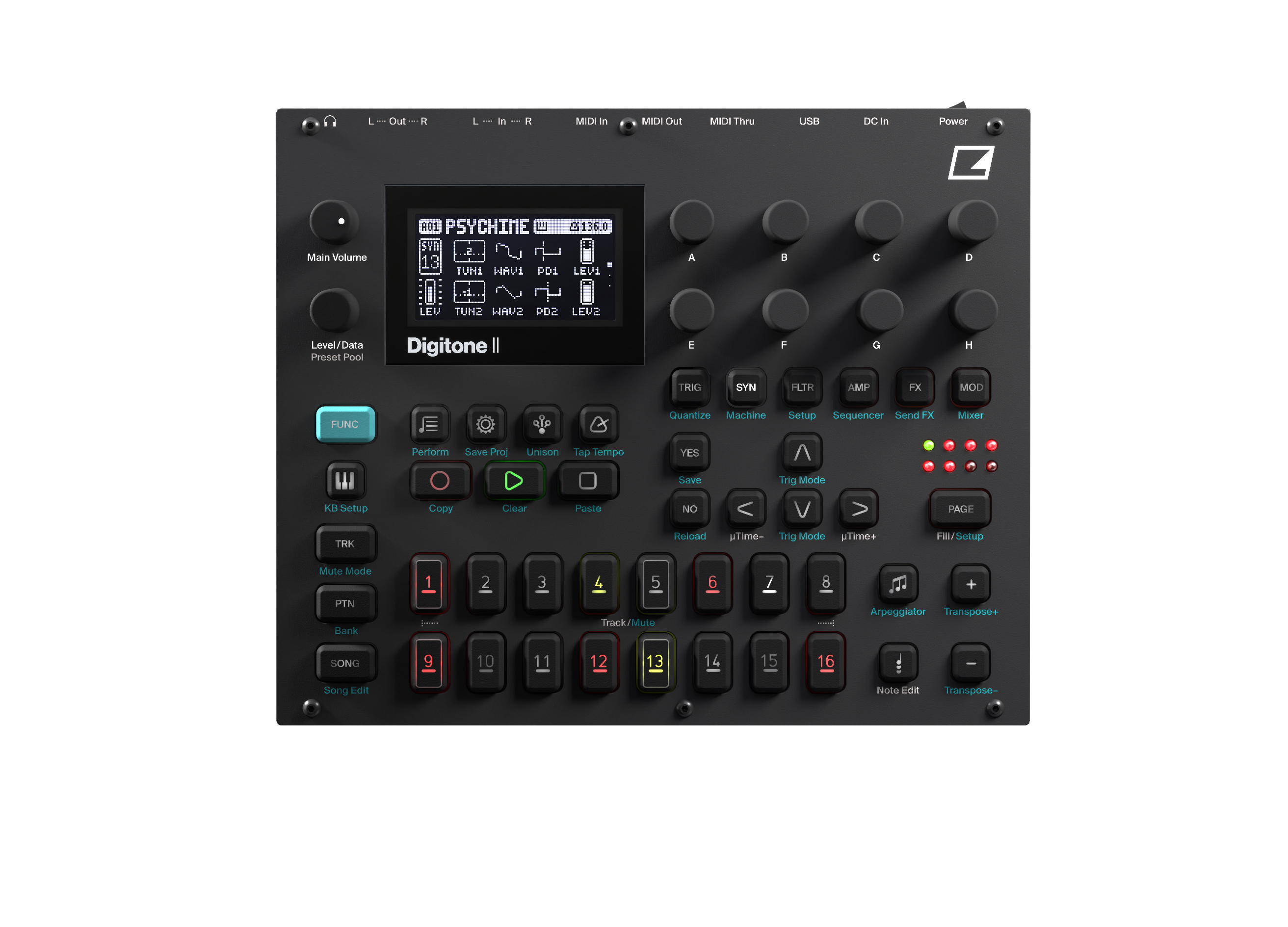 Elektron Digitone ポリフォニックシンセサイザー【中古箱なし