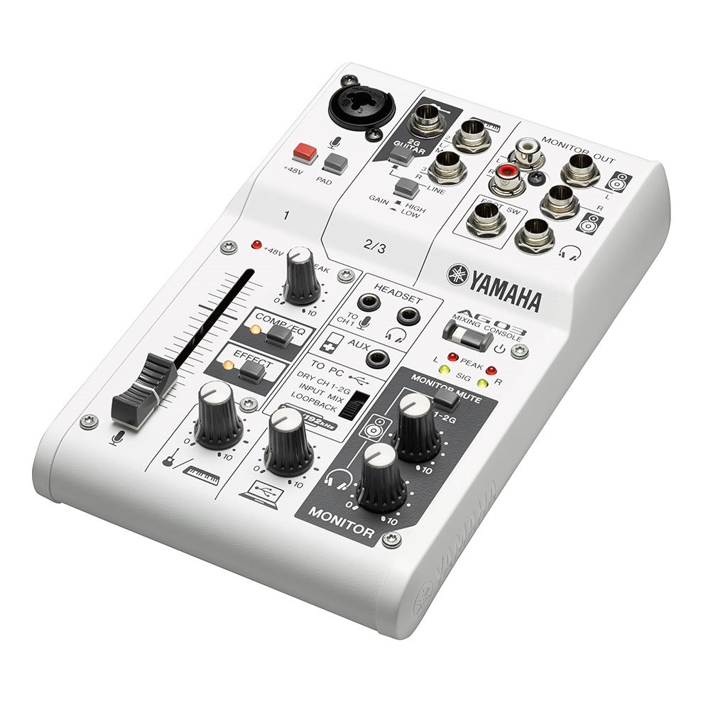 簡単インターネット配信♪YAMAHA AG03展示してます！｜島村楽器 イオン