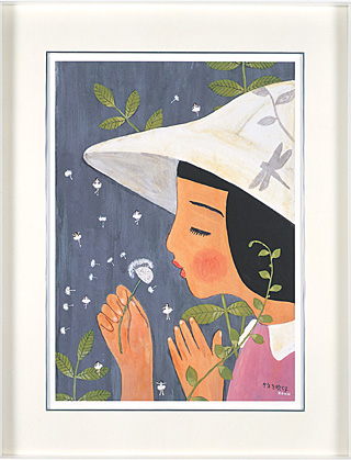 少女｜谷内六郎 表紙絵ギャラリー｜新潮社