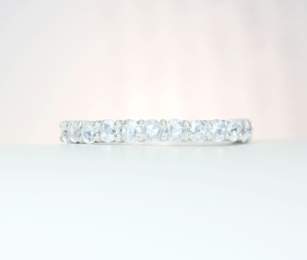 HANDMADE】PT900 ロウカン翡翠 8.02ct リング ダイヤモンド 0.368ct